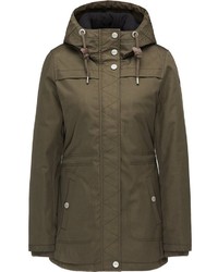 olivgrüner Parka von Icebound