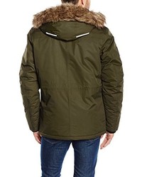 olivgrüner Parka von Jack & Jones