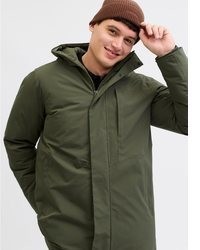 olivgrüner Parka von Jack & Jones