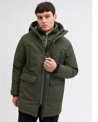 olivgrüner Parka von Jack & Jones