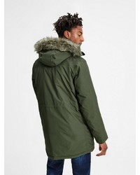 olivgrüner Parka von Jack & Jones Tech