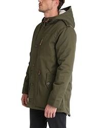 olivgrüner Parka von James Tyler