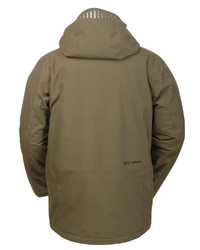 olivgrüner Parka von Jeff Green