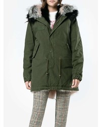 olivgrüner Parka von Mr & Mrs Italy