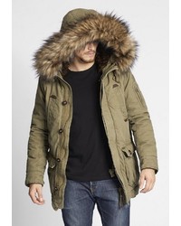 olivgrüner Parka von khujo