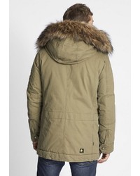 olivgrüner Parka von khujo