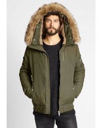 olivgrüner Parka von khujo