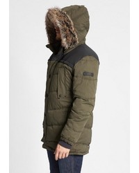 olivgrüner Parka von khujo