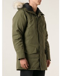 olivgrüner Parka von Canada Goose