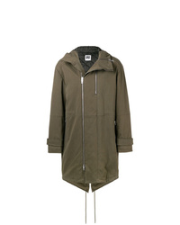 olivgrüner Parka von Les Hommes Urban