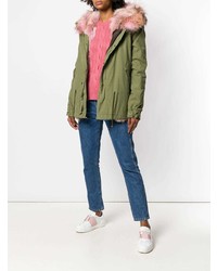 olivgrüner Parka von Mr & Mrs Italy