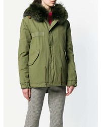 olivgrüner Parka von Mr & Mrs Italy