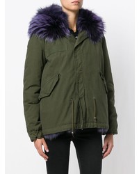 olivgrüner Parka von Mr & Mrs Italy