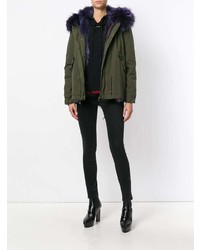 olivgrüner Parka von Mr & Mrs Italy