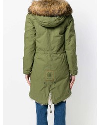 olivgrüner Parka von Mr & Mrs Italy