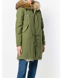 olivgrüner Parka von Mr & Mrs Italy