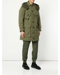 olivgrüner Parka von Junya Watanabe MAN