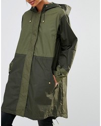 olivgrüner Parka von French Connection