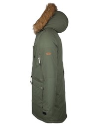 olivgrüner Parka von MO