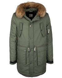 olivgrüner Parka von MO