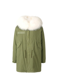 olivgrüner Parka von Mr & Mrs Italy