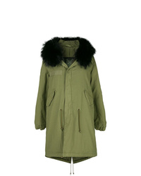 olivgrüner Parka von Mr & Mrs Italy