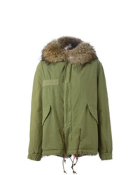 olivgrüner Parka von Mr & Mrs Italy