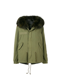 olivgrüner Parka von Mr & Mrs Italy