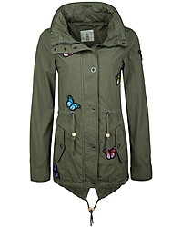 olivgrüner Parka von myMo