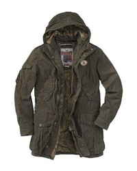 olivgrüner Parka von NAGANO