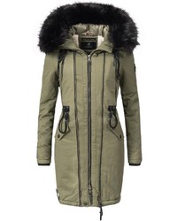 olivgrüner Parka von Navahoo