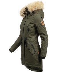 olivgrüner Parka von Navahoo