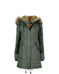 olivgrüner Parka von Nicole Benisti