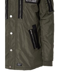 olivgrüner Parka von OMBRE