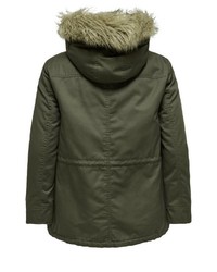 olivgrüner Parka von ONLY CARMAKOMA