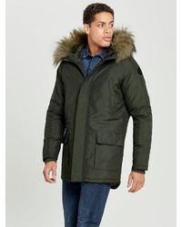 olivgrüner Parka von ONLY & SONS