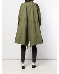 olivgrüner Parka von Sacai