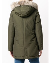 olivgrüner Parka von Woolrich