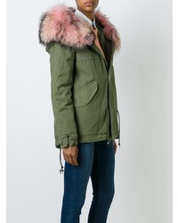 olivgrüner Parka von Mr & Mrs Italy