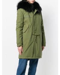 olivgrüner Parka von Mr & Mrs Italy