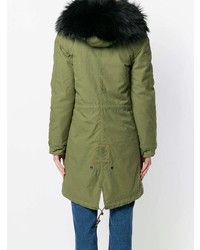 olivgrüner Parka von Mr & Mrs Italy