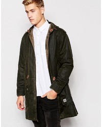 olivgrüner Parka