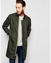 olivgrüner Parka