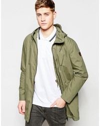 olivgrüner Parka