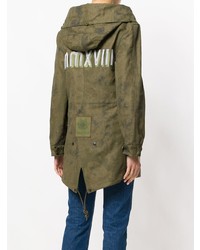 olivgrüner Parka von Mr & Mrs Italy