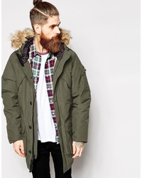 olivgrüner Parka von Penfield