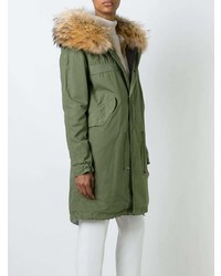 olivgrüner Parka von Mr & Mrs Italy