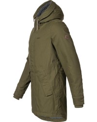 olivgrüner Parka von Ragwear