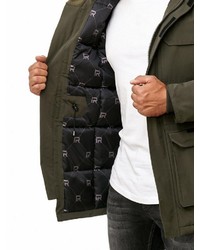 olivgrüner Parka von Redbridge