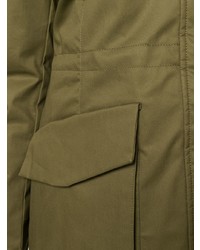 olivgrüner Parka von Woolrich